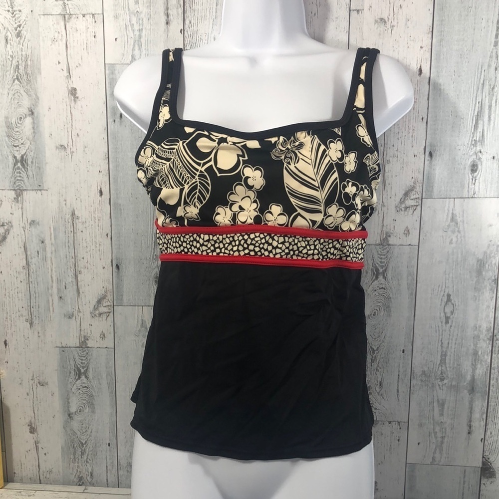 Jamaica Bay Floral Tankini Sz:12
